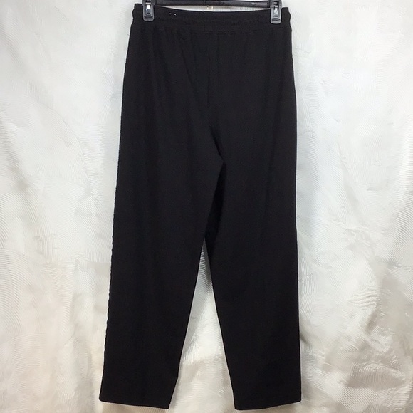 VTG 90s L.A.BLUES ‘Active’ Black Silver Sequin Side Seams with Pockets - Picture 3 of 9